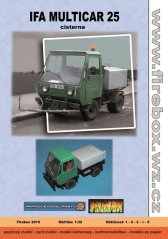 IFA multicar 25 -  tank