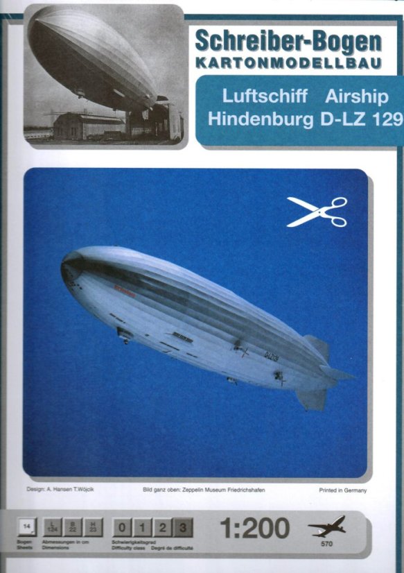 Airship LZ 129 Hindenburg