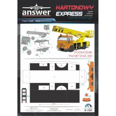 STAR 200 PM18P - montážní plošina