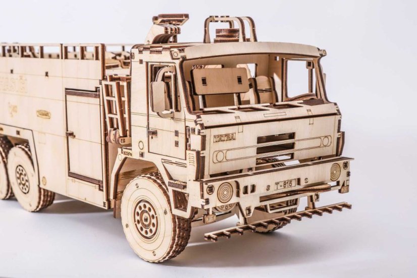 Tatra 815 6x6 CAS 32 - dřevěná stavebnice