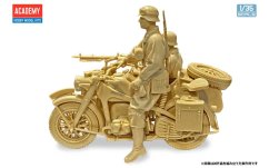 German Panzer I Ausf.B & Motorcycle 1/35