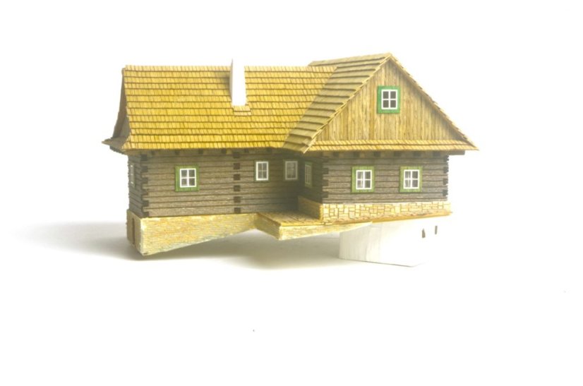 Dřevěnice ze vsetínských kopců 1:87