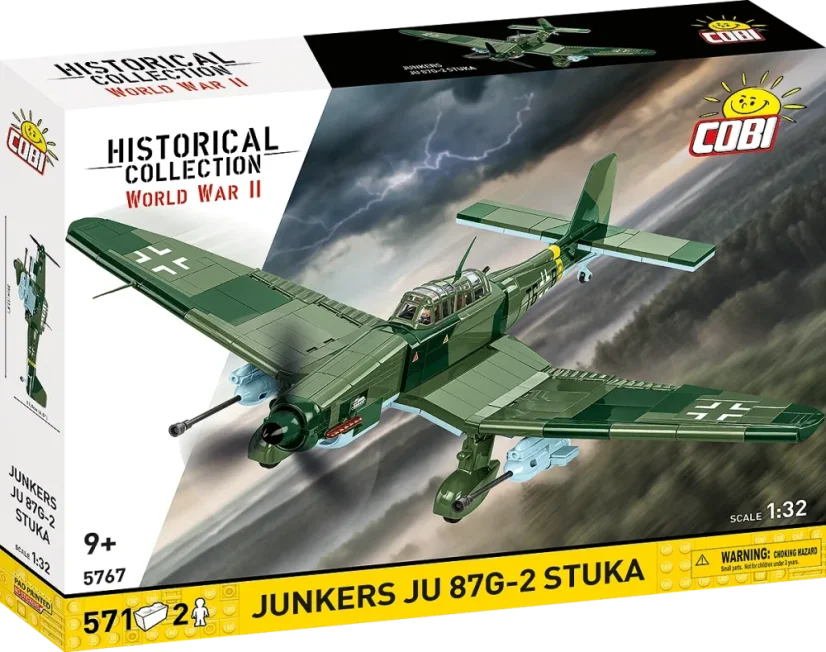 Junkers JU 87G-2 STUKA WWII - Plastová stavebnice COBI