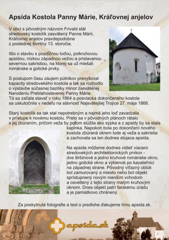 Kaplnka - Rájecká Lesna