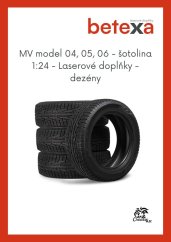 Audi Quattro A2 - šotolina 1:24 - Laserové doplňky - dezény