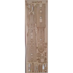 Křižník Pascal - Laserové doplňky - dřevěná paluba