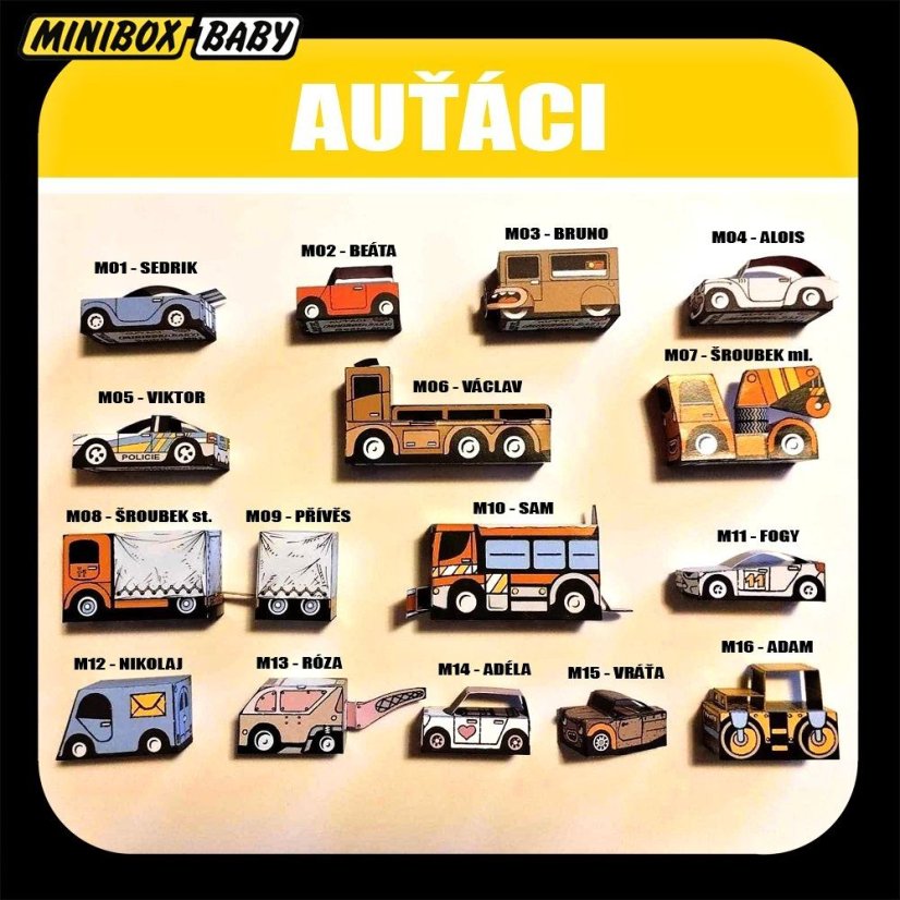 Auťáci - přepravník auťáků Václav