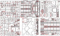Antonov AN-2W Hydro - Laserové doplňky - kostra