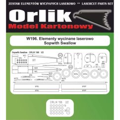 Sopwith Swallow - Laserové doplňky - kostra, detaily