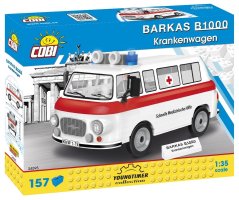 Barkas B1000 Sanitka - Plastová stavebnica COBI