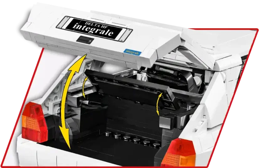 Lancia Delta HF Integrale Evo - Executive Edition 1:12 - Plastová stavebnice COBI