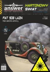 Fiat 508 Lazik - Laserové doplňky - kostra, detaily, dezény, díly kol