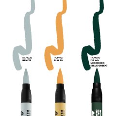 Barvy kamuflážních vzorů letadel WWII – RC MARKERS SET