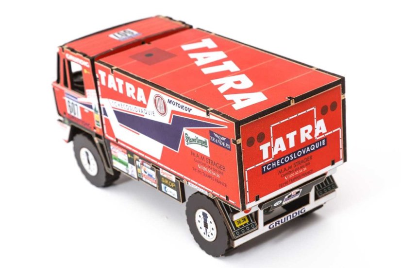Tatra 815 4x4 Dakar 1988 - dřevěná stavebnice