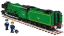 Britská parní lokomotiva Flying Scotsman - Plastová stavebnice COBI