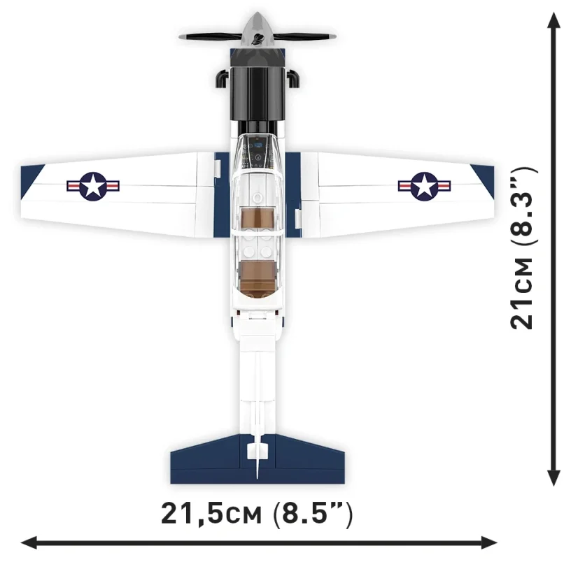 Beechcraft T-6 Texan II - Plastová stavebnice COBI