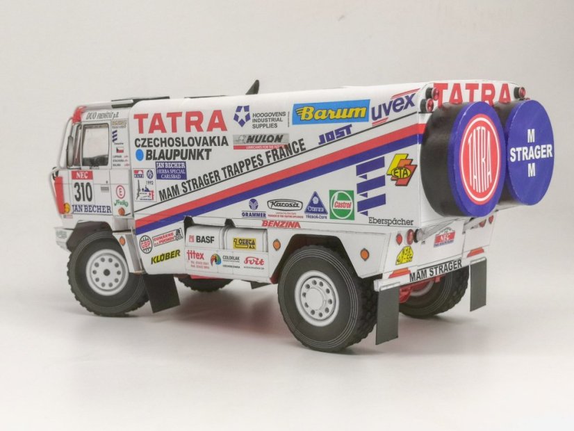 Tatra 815 4x4 - Paris-Le Cap č. 502 / Paris-Peking č. 310 - 1992 - 1:25