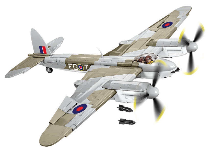 De Havilland DH-98 Mosquito WWII - Plastová stavebnice COBI