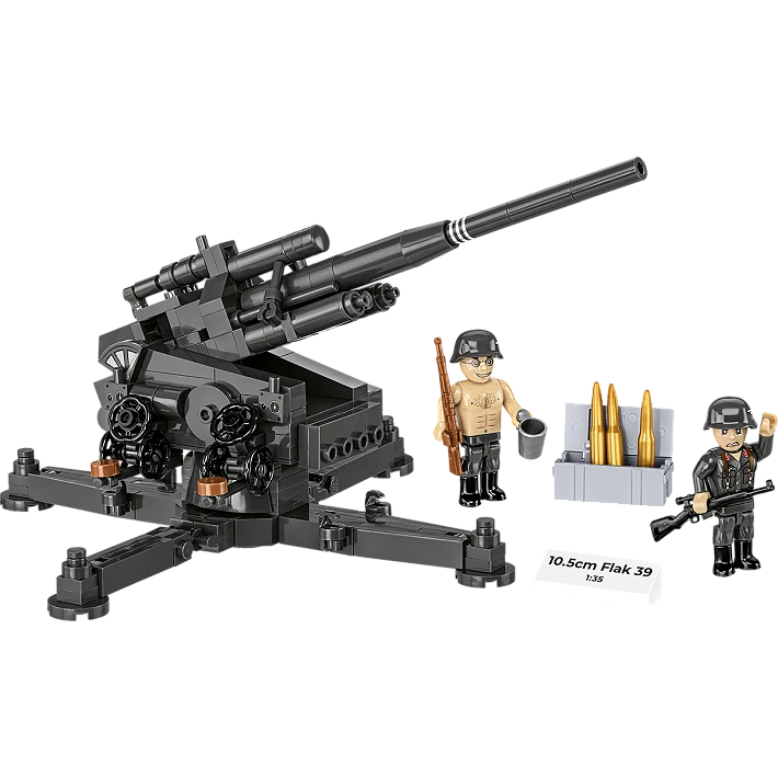 10,5 cm Flak 39 WWII - Plastová stavebnica COBI