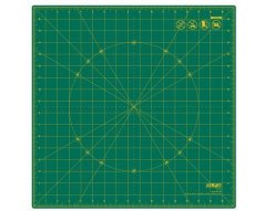 Otočná rezacia podložka - zelená, 30x30cm