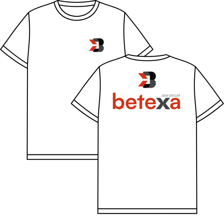 Tričko BETEXA srdcař