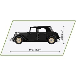 Citroen 15CV SIX D - Plastová stavebnica COBI