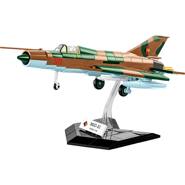MIG-21 (ČSSR/NDR) – Plastová stavebnica COBI