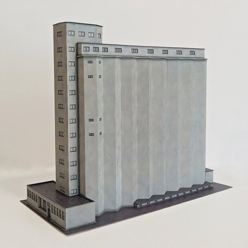 Silo na obilie