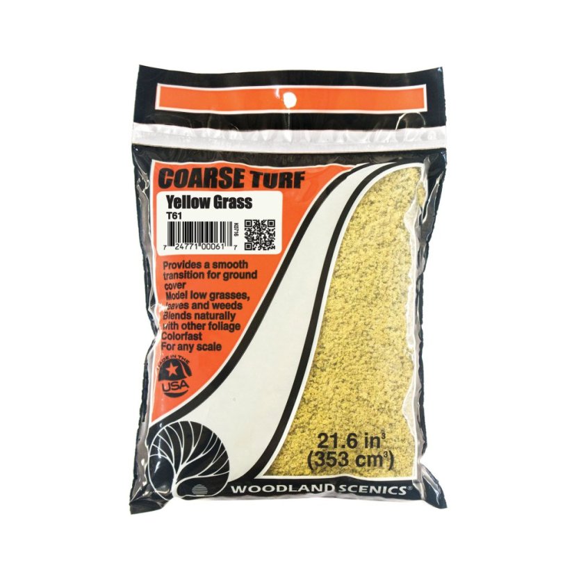 Hrubý trávník - Žlutá tráva - malé balení