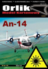 Antonov AN-14 - plastová kola