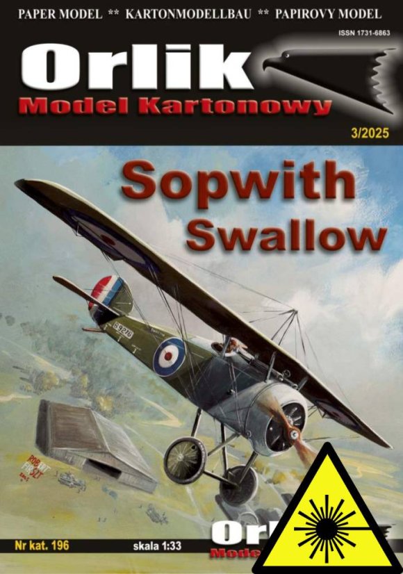 Sopwith Swallow - Laserové doplňky - kostra, detaily