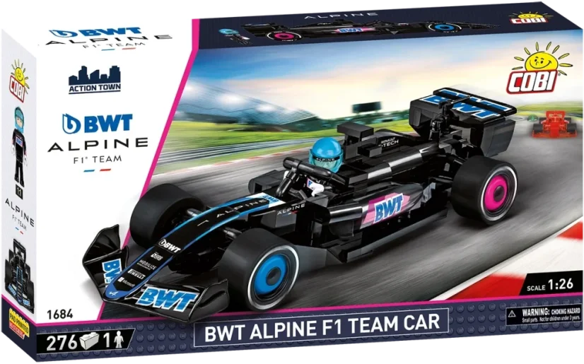 BWT Alpine F1 Team Car - Plastová stavebnice COBI