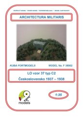 Československé lehké opevnění vzor 37 typ C2 - 1:35