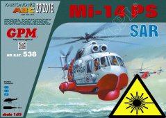 Mi-14 PS SAR helicopter - Laser accessories - skeleton
