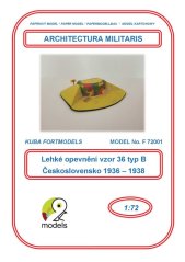 Czechoslovak light fortification model 36 type B - 1:72