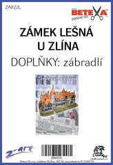 Zámek Lešná - Laserové doplňky - zábradlie