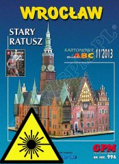 Radnice ve Wroclavy - Laserové doplnky - kostra