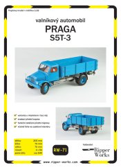 Praga S5T-3 short flatbed