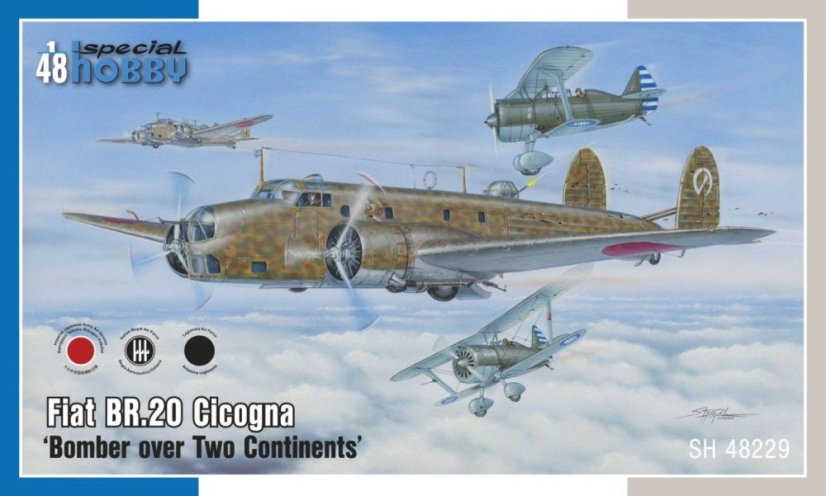 Fiat Br.20 Cicogna - Bomber over two continents