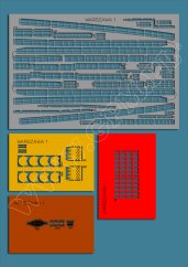 ORP WARSZAWA 1:100 - Laserové doplňky - detaily, zábradlí