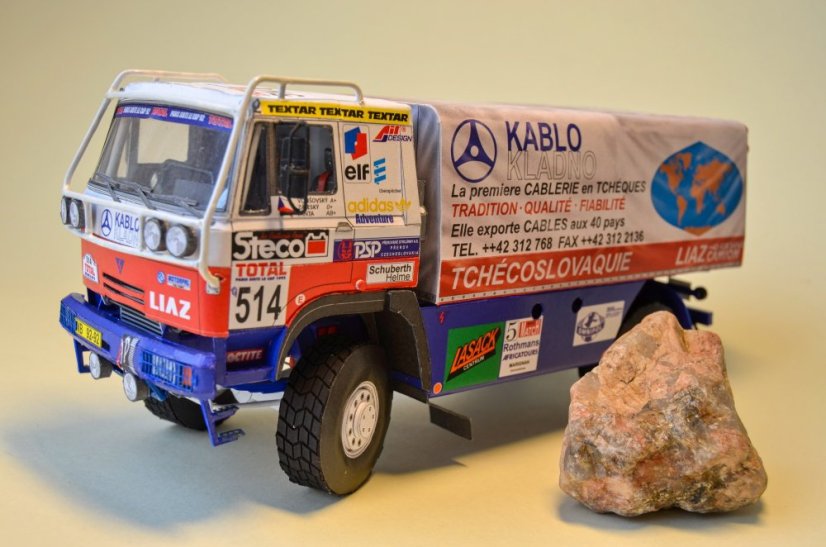 LIAZ 231.154 D - Paris – Sirte – Le Cap 1992 - 1:25