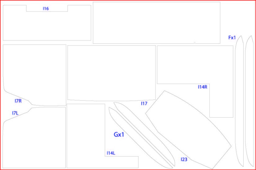 AK modely 14- Laserové doplňky - dezény, detaily, kostra