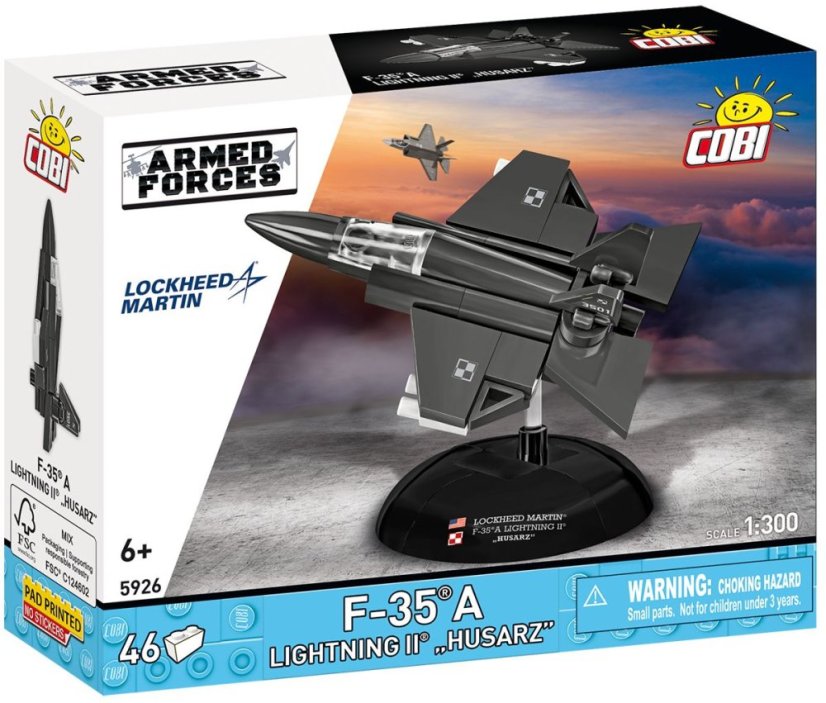 Armed Forces F-35A Husarz - Plastová stavebnice COBI
