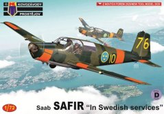 SAAB Safir "In Swedish services" 1/72