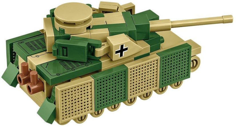 Mini Tanky - Panzer IV Ausf. J - Plastová stavebnice COBI