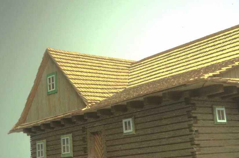 Dřevěnice ze vsetínských kopců 1:87