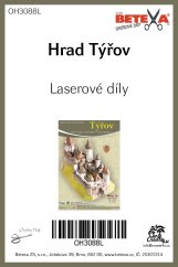 Hrad Týřov - Laserové doplnky - detaily, zábradlie