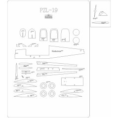 PZL-19 - Laser accessories - skeleton