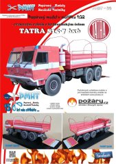 Evacuation truck Tatra 815-7 6x6
