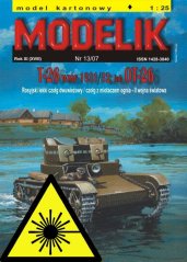 T-26 1931-1932 - Laserové doplnky - kostra, diely kolies